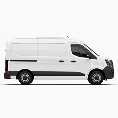 Billede fra myndighedens meddelelse af det tilbagekaldte produkt Nissan - Model: Interstar. Årsag: OVERTRÆD.