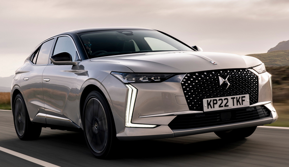 Billede fra myndighedens meddelelse af det tilbagekaldte produkt DS automobiles - model: DS4 V2, DS7 Crossback. Årsag: OVERTRÆD.