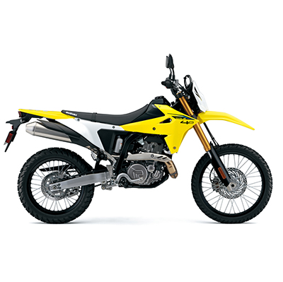 Billede fra myndighedens meddelelse af det tilbagekaldte produkt Suzuki - Model: DR-Z400 (DR-Z4SM, DR-Z4S). Årsag: OVERTRÆD.
