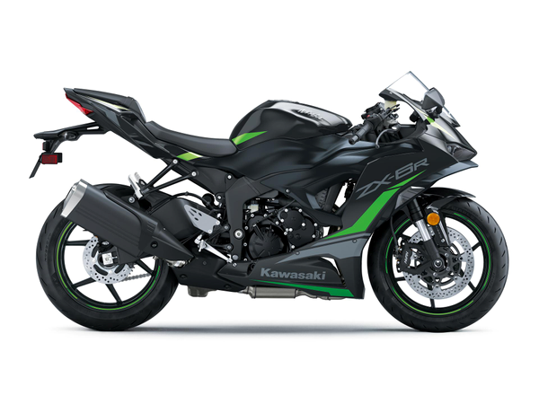 Billede fra myndighedens meddelelse af det tilbagekaldte produkt Kawasaki - Ninja ZX-6R. Årsag: OVERTRÆD.