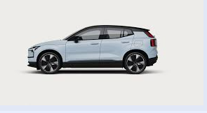 Billede fra myndighedens meddelelse af det tilbagekaldte produkt Volvo - Model:EX30. Årsag: OVERTRÆD.