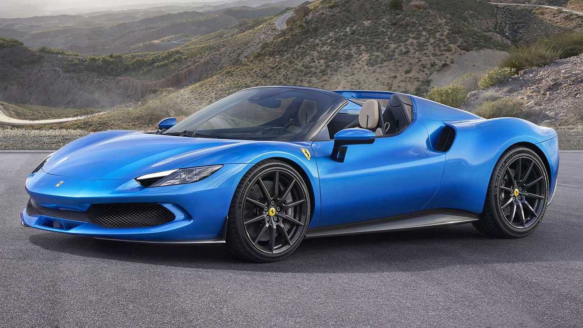 Billede fra myndighedens meddelelse af det tilbagekaldte produkt Ferrari, 296 GTB – 296 GTS. Årsag: OVERTRÆD.