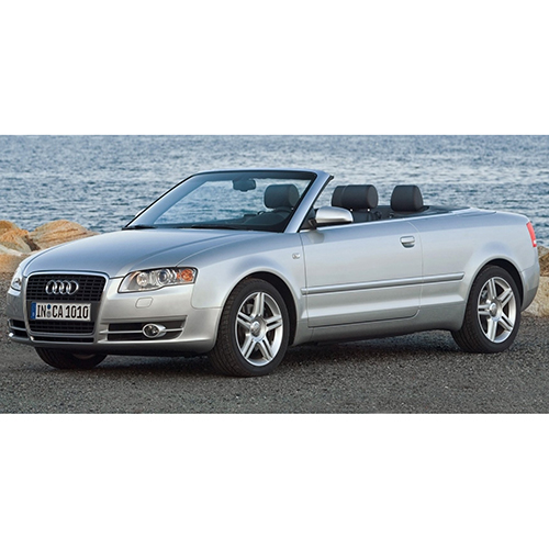 Billede fra myndighedens meddelelse af det tilbagekaldte produkt Audi - Model: A3, A3 Cabrio, A4 Cabrio, A5, Q5. Årsag: OVERTRÆD.