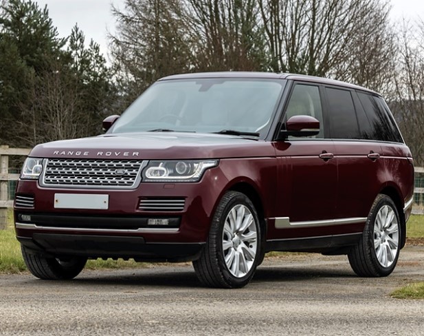 Billede fra myndighedens meddelelse af det tilbagekaldte produkt Land Rover - Model:RANGE ROVER, RANGE ROVER SPORT. Årsag: OVERTRÆD.