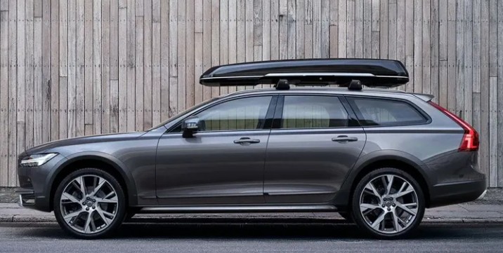 Billede fra myndighedens meddelelse af det tilbagekaldte produkt Volvo - V60, V60 Cross Country, V90 Cross Country, S90L, XC60, XC90, XC40, EX4, EC40. Årsag: OVERTRÆD.