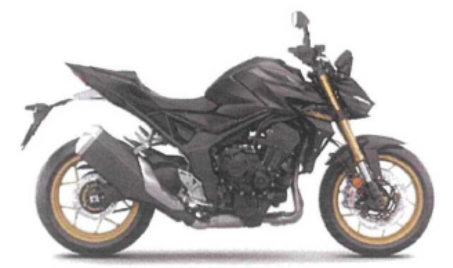 Billede fra myndighedens meddelelse af det tilbagekaldte produkt Honda Motor Europe - Model: CB1000S/SPS. Årsag: OVERTRÆD.