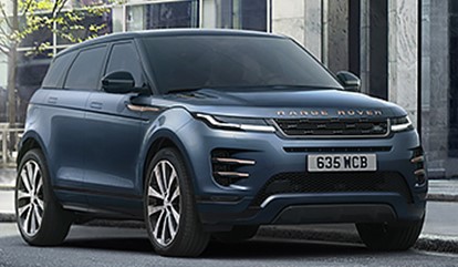 Billede fra myndighedens meddelelse af det tilbagekaldte produkt Land Rover, model: Range Rover Evoque. Årsag: OVERTRÆD.