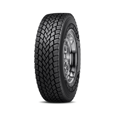 Billede fra myndighedens meddelelse af det tilbagekaldte produkt Goodyear - Model: TreadMax Utragrip Coach HL, TreadMax Kmax D ou S, TreadMax Ultra Grip Max D, Next Tread MSDII. Årsag: OVERTRÆD.