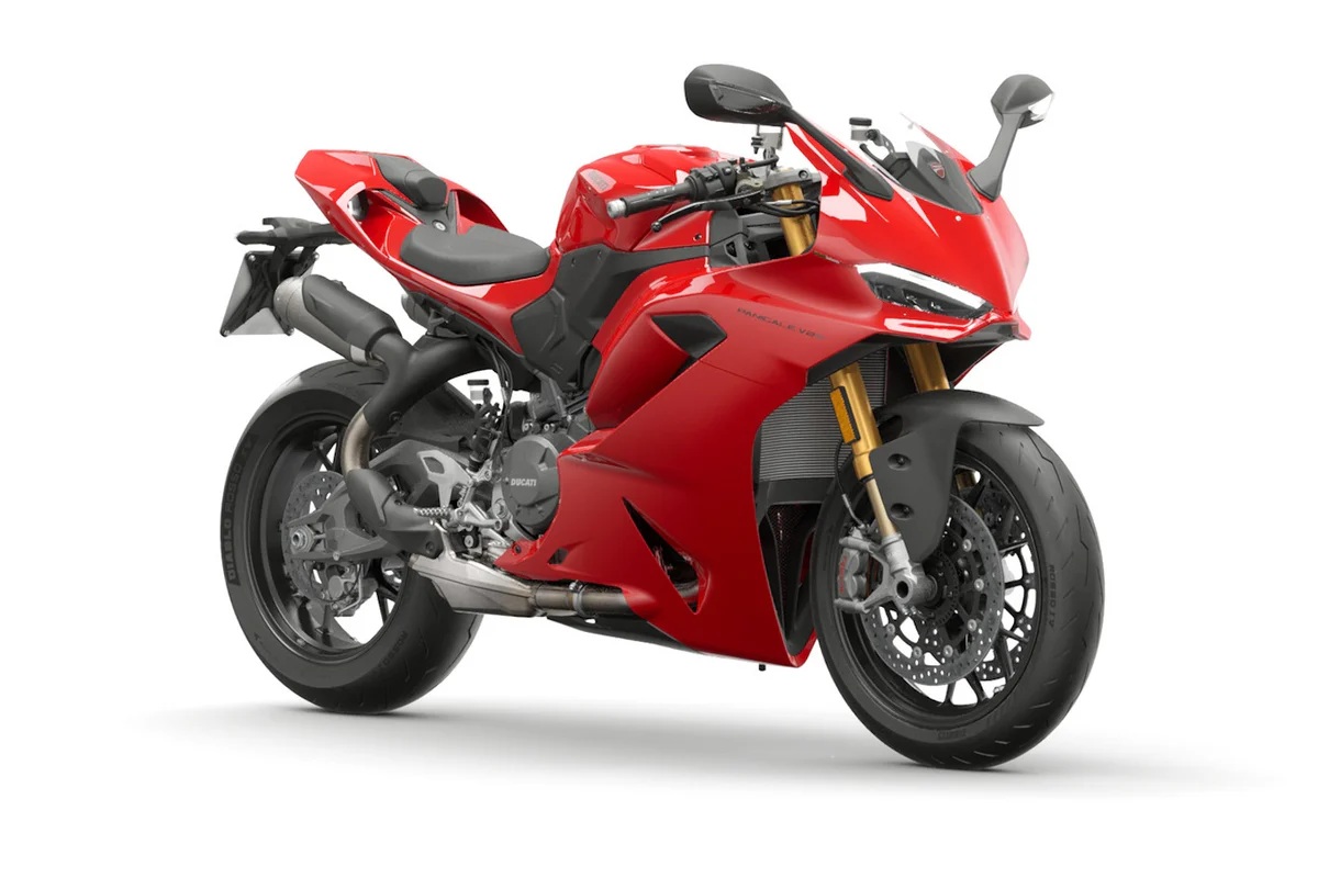 Billede fra myndighedens meddelelse af det tilbagekaldte produkt Ducati - model: PANIGALE, STREETFIGHTER. Årsag: OVERTRÆD.