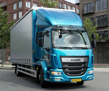 Billede fra myndighedens meddelelse af det tilbagekaldte produkt DAF - model: CF, LF, XF. Årsag: OVERTRÆD.