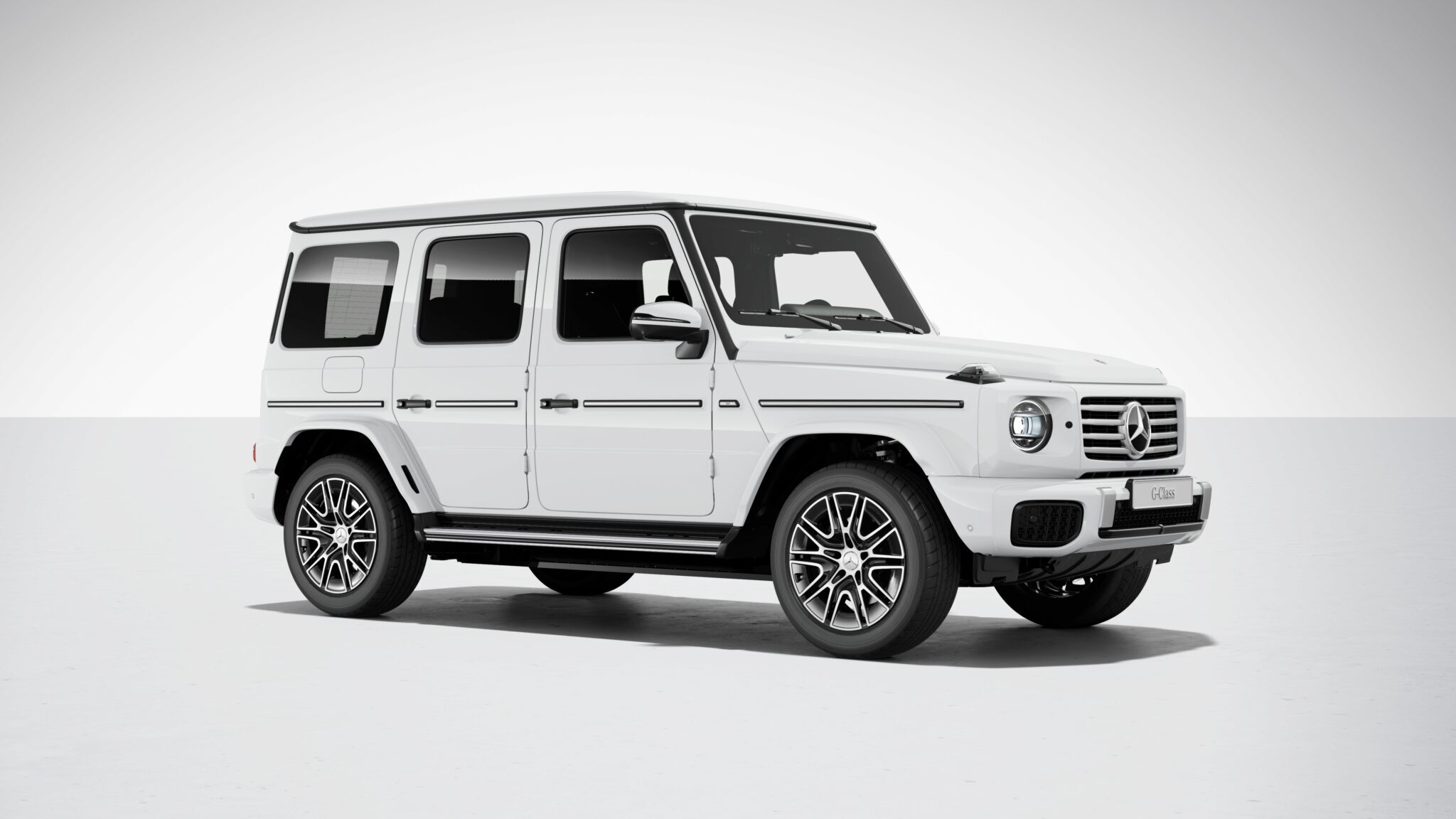 Billede fra myndighedens meddelelse af det tilbagekaldte produkt Mercedes-Benz - Model: G-Klasse (BR 465). Årsag: OVERTRÆD.