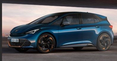 Billede fra myndighedens meddelelse af det tilbagekaldte produkt Cupra - Model: Born - Recall code: 9354 - Opfølgning. Årsag: OVERTRÆD.
