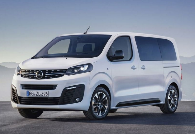 Billede fra myndighedens meddelelse af det tilbagekaldte produkt OPEL. - Vivaro, Zafira. Årsag: OVERTRÆD.