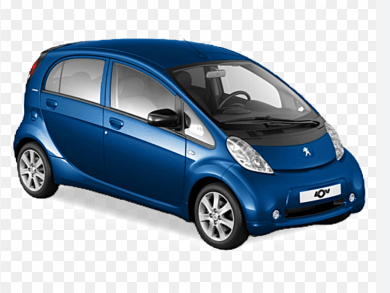 Billede fra myndighedens meddelelse af det tilbagekaldte produkt Peugeot - iOn. Årsag: OVERTRÆD.