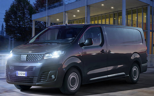 Billede fra myndighedens meddelelse af det tilbagekaldte produkt Fiat - Model: Scudo - Recall code: F6. Årsag: OVERTRÆD.