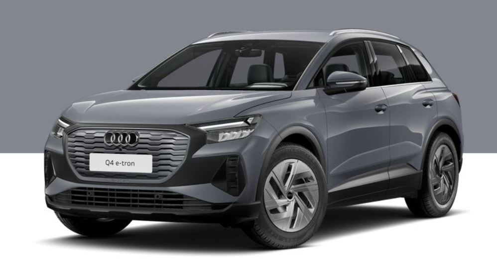Billede fra myndighedens meddelelse af det tilbagekaldte produkt Audi - Model: Q4 e-tron - Recall code: 454R. Årsag: OVERTRÆD.