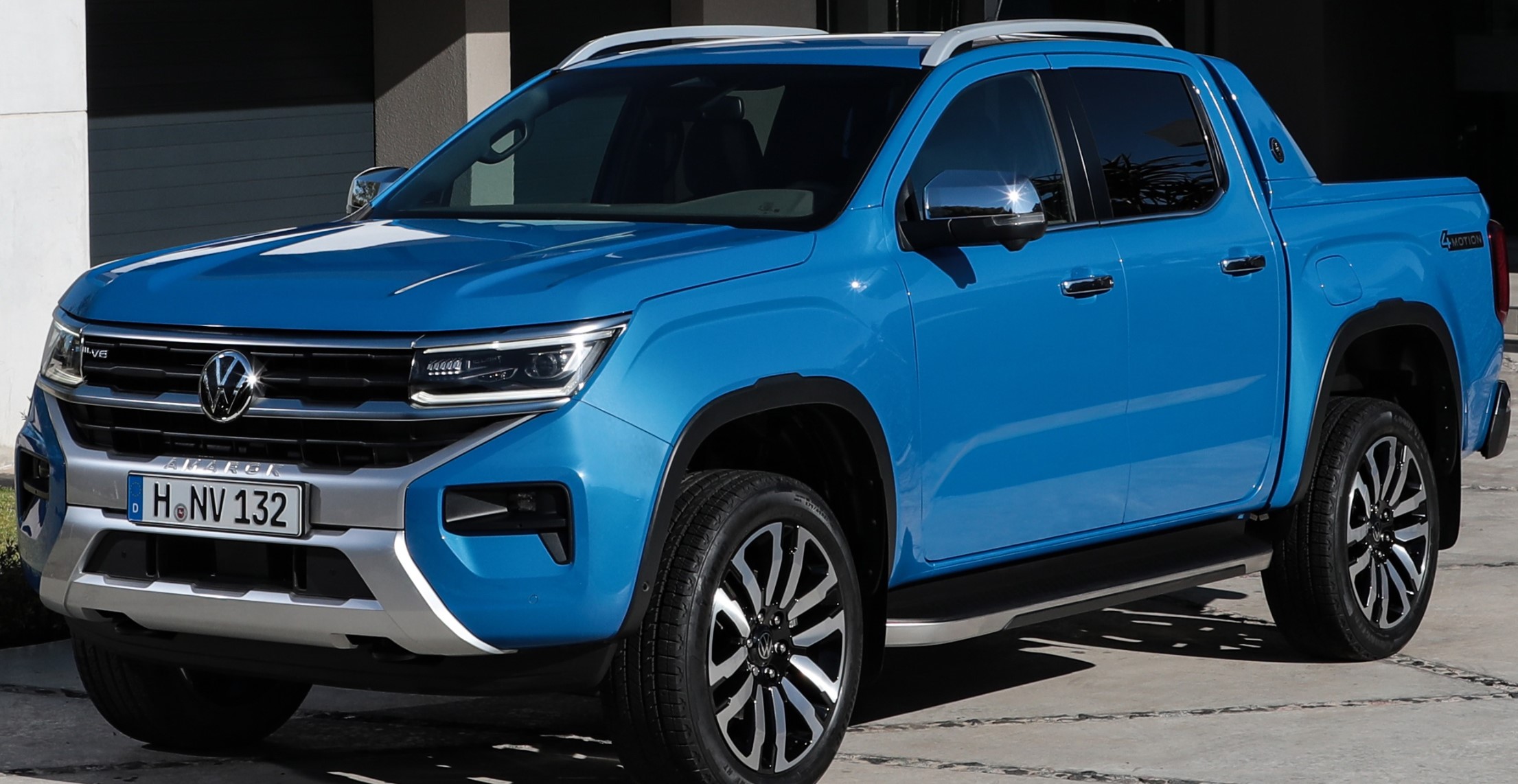 Billede fra myndighedens meddelelse af det tilbagekaldte produkt VW - Amarok. Årsag: OVERTRÆD.