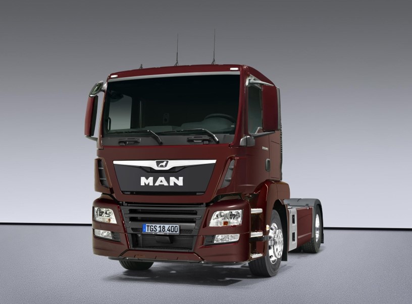 Billede fra myndighedens meddelelse af det tilbagekaldte produkt Man- Model: TGS, TGX. Årsag: OVERTRÆD.