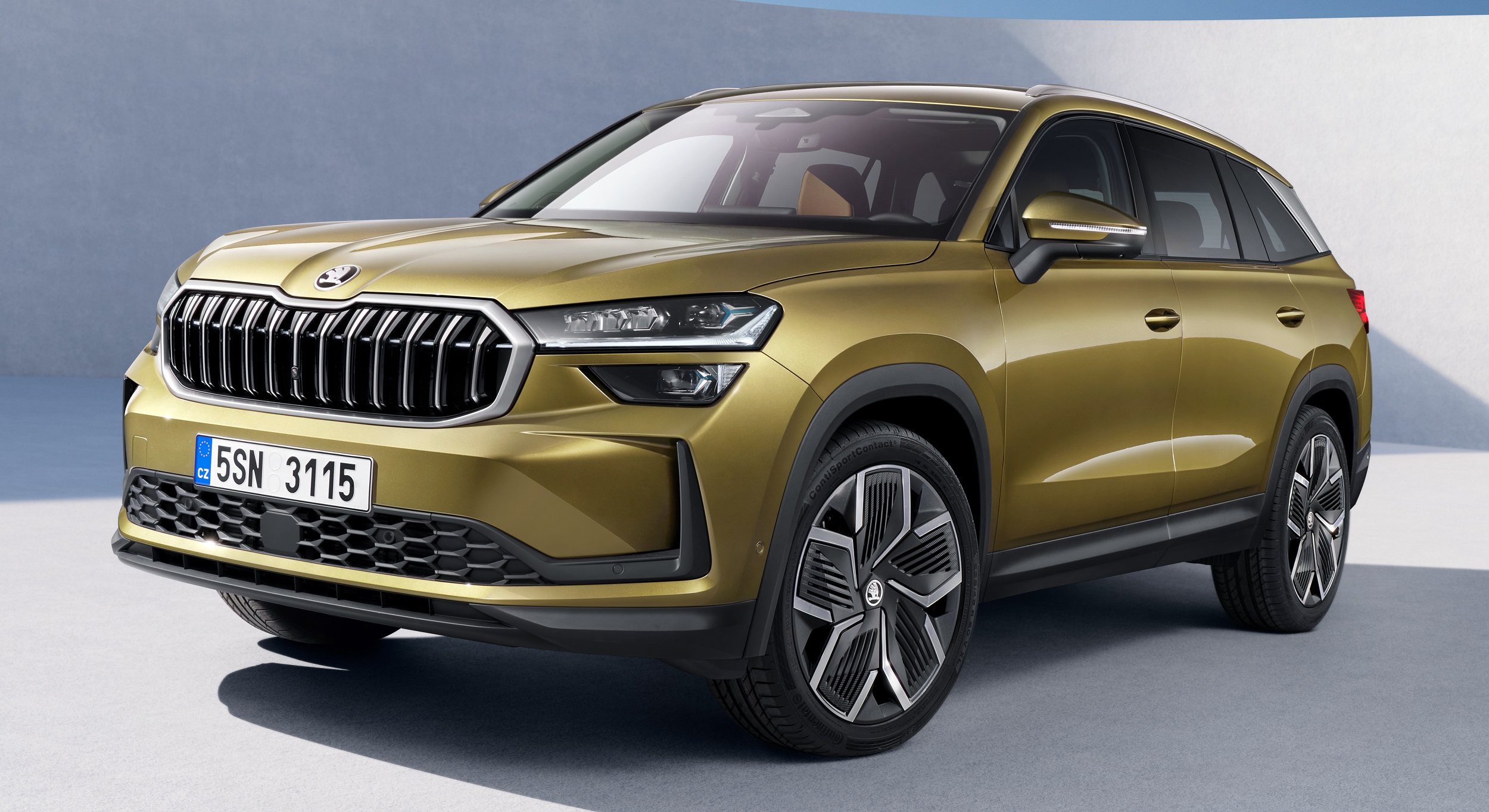 Billede fra myndighedens meddelelse af det tilbagekaldte produkt ŠKODA - Model: Kodiaq II - Recall code: 72SG - Opfølgning. Årsag: OVERTRÆD.