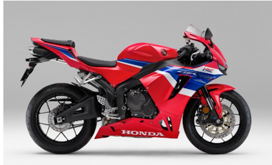 Billede fra myndighedens meddelelse af det tilbagekaldte produkt Honda Motor Europe - Model: CBR600R. Årsag: OVERTRÆD.