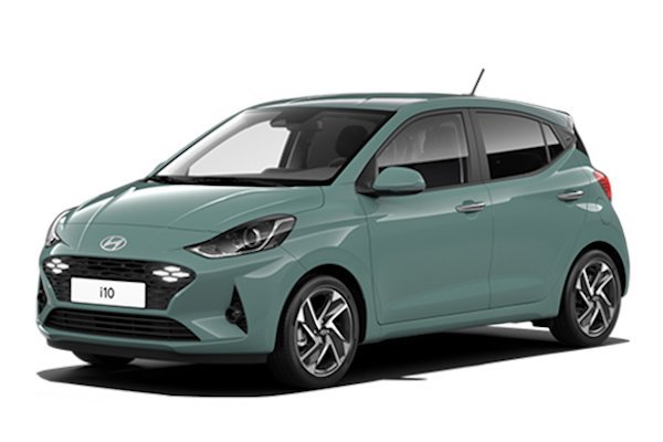 Billede fra myndighedens meddelelse af det tilbagekaldte produkt Hyundai - Model:i10 (AC3). Årsag: OVERTRÆD.