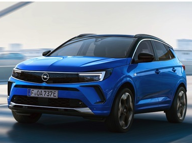 Billede fra myndighedens meddelelse af det tilbagekaldte produkt Opel/Vauxhall - Model: Grandland X - Recall code: KWR - OBS på BG 2026/504/FR - Opfølgning. Årsag: OVERTRÆD.