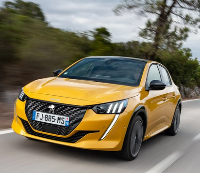 Billede fra myndighedens meddelelse af det tilbagekaldte produkt Peugeot - Model: 208 V2 - Recall code: M4R - Opfølgning. Årsag: OVERTRÆD.
