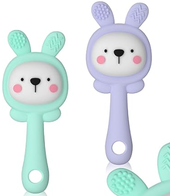 Billede fra myndighedens meddelelse af det tilbagekaldte produkt Baby Shake Rattle Toy. Årsag: OVERTRÆD.
