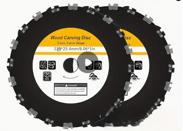 Billede fra myndighedens meddelelse af det tilbagekaldte produkt 1pc of Lawn Mower Universal Sawing Blade for Tree Cutting. Årsag: OVERTRÆD.
