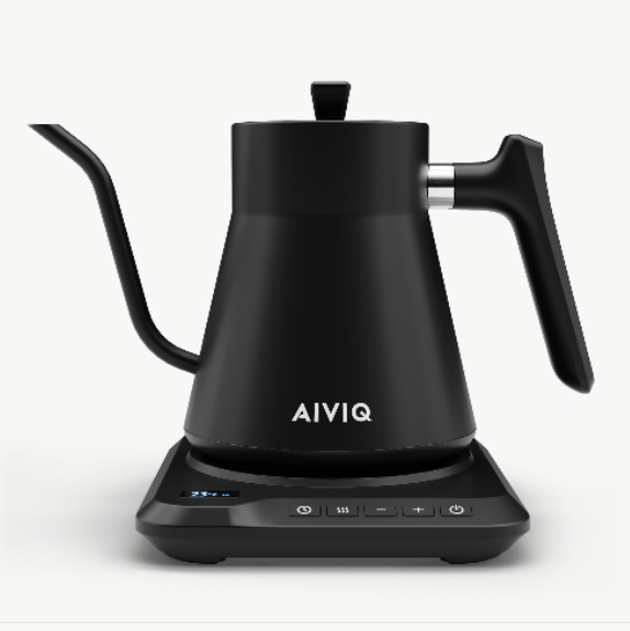 Billede fra myndighedens meddelelse af det tilbagekaldte produkt Elkedel Aiviq type AWK-G751. Årsag: OVERTRÆD.