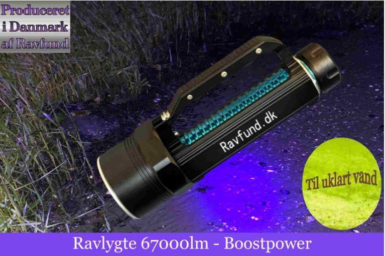 Billede fra myndighedens meddelelse af det tilbagekaldte produkt Ravlygte 67000lm - Boost Power. Årsag: OVERTRÆD.