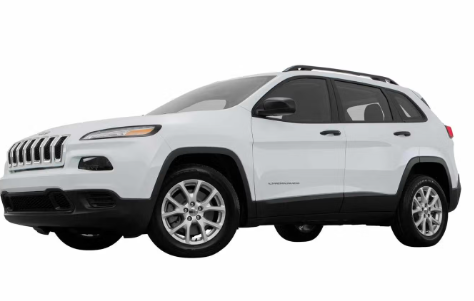 Billede fra myndighedens meddelelse af det tilbagekaldte produkt Jeep - Cherokee. Årsag: OVERTRÆD.