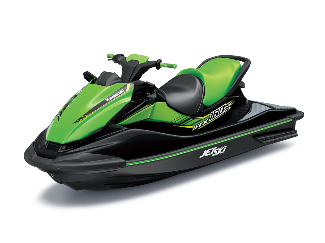 Billede fra myndighedens meddelelse af det tilbagekaldte produkt Kawasaki Jet Ski. Årsag: OKTILTAG.