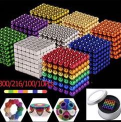 Billede fra myndighedens meddelelse af det tilbagekaldte produkt 36/64/100/216 PCS Magnetic Ball Leisure Puzzl. Årsag: OVERTRÆD.