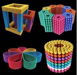 Billede fra myndighedens meddelelse af det tilbagekaldte produkt 3/5mm Magnetic Ball Leisure Puzzle. Årsag: OVERTRÆD.