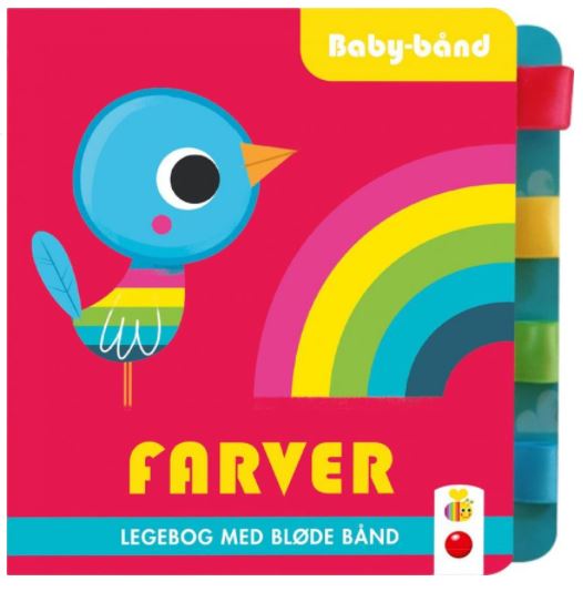 Billede fra myndighedens meddelelse af det tilbagekaldte produkt Baby-bånd: Farver. Årsag: OKTILTAG.