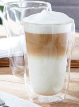 Billede fra myndighedens meddelelse af det tilbagekaldte produkt Termo kaffeglas. Årsag: OKTILTAG.