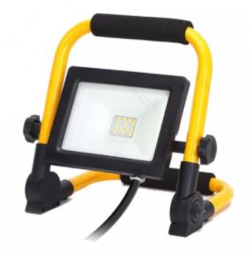 Billede fra myndighedens meddelelse af det tilbagekaldte produkt LED Arbejdslampe | 10w | 6500K | 900lm -. Årsag: OKTILTAG.